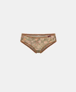 Slip Amaca In Nylon Stampato - Army Multicolor