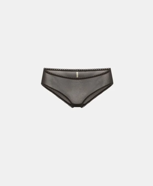 Slip Amaca In Tulle - Nero