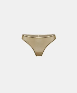 Slip Arca In Tulle - Oliva