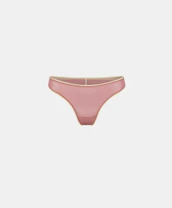 Slip Arca In Tulle - Rosa Antico