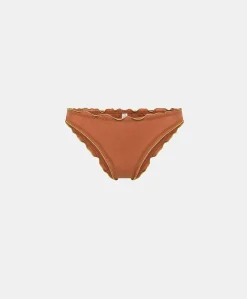Slip Vespa Con Voile Di Cotone - Coccio