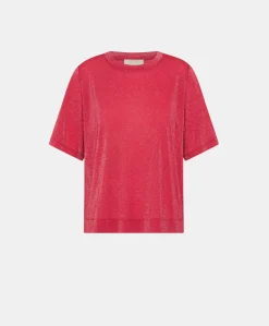 Thirt Iora In Jersey Lurex - Magenta