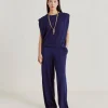 Tshirt Enna In Jersey Lurex - Bluette
