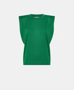 Tshirt Enna In Jersey Lurex - Smeraldo