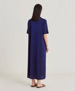 Vestito Altamura In Jersey Lurex - Bluette