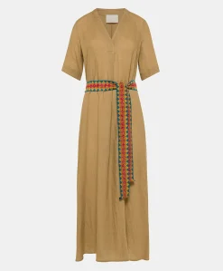 Vestito Altamura In Lino - Sabbia